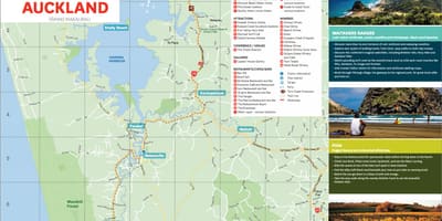 West Auckland haritası